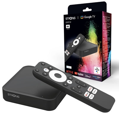 STRONG LEAP-S3 Google TV Box 4K HDR Android 11 Dolby Vision Atmos STRONG LEAP-S3 Google TV Box 4K HDR Android 11 Dolby Vision Atmos
